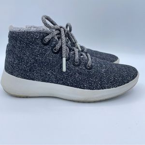 Allbirds High-Top Mizzle Wool Runner-Up Size 7 Gray